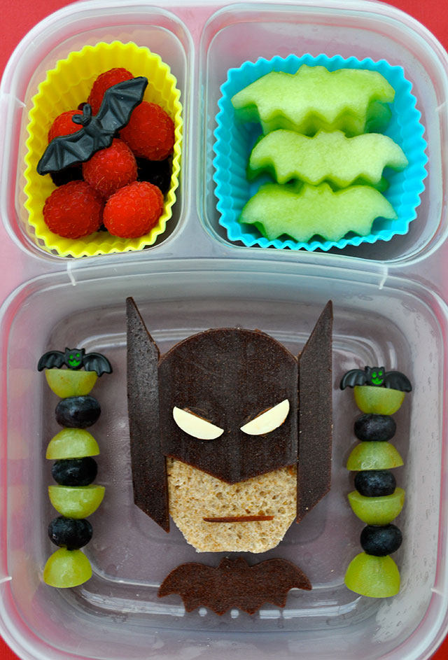 fun foods for kids batman fruits