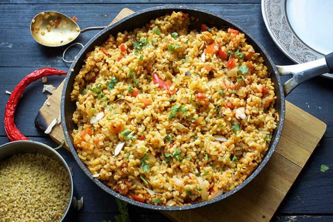 Bulgur Pilaf Turkish Pilaf Recipe