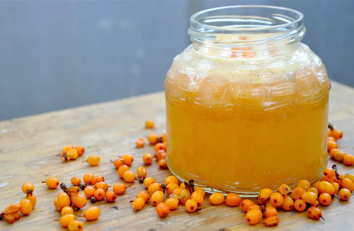 Sea Buckthorn Berries Juice Vitamin Bomb