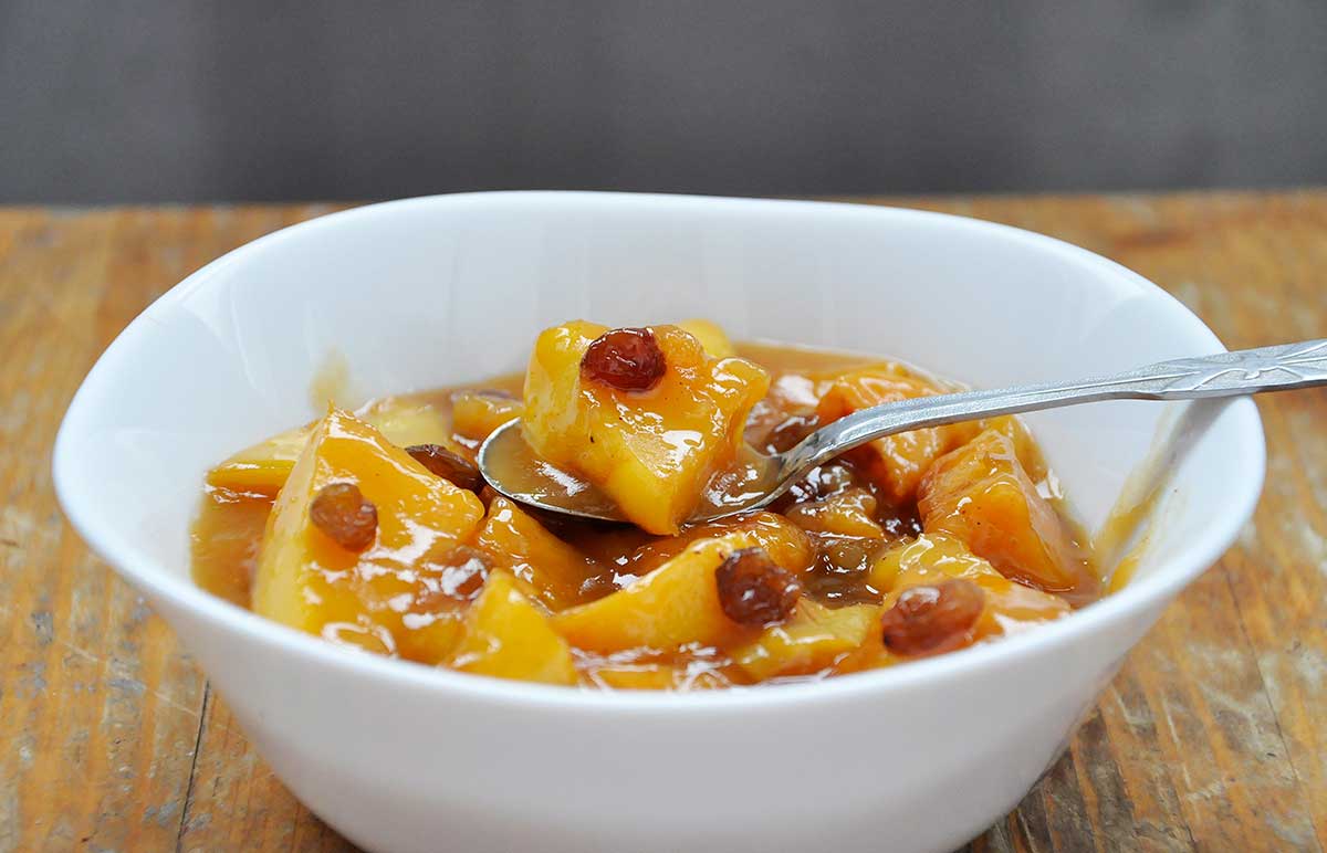 steamed quince dessert recipe