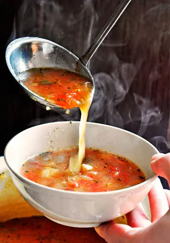 Hearty Veggie Soup perfect for winter | Ciorba de legume pentru iarna