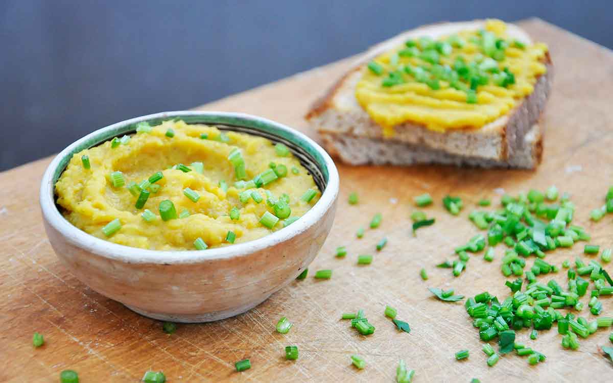 Red Lentil Creamy Pâté Spread Recipe 