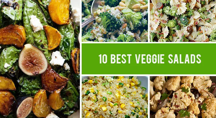 best healthy veggie salads