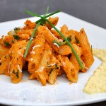 Penne with Creamy Carrot Sauce Pasta Recipe | Paste penne cu murcovi si sos de pastarnac si mustar