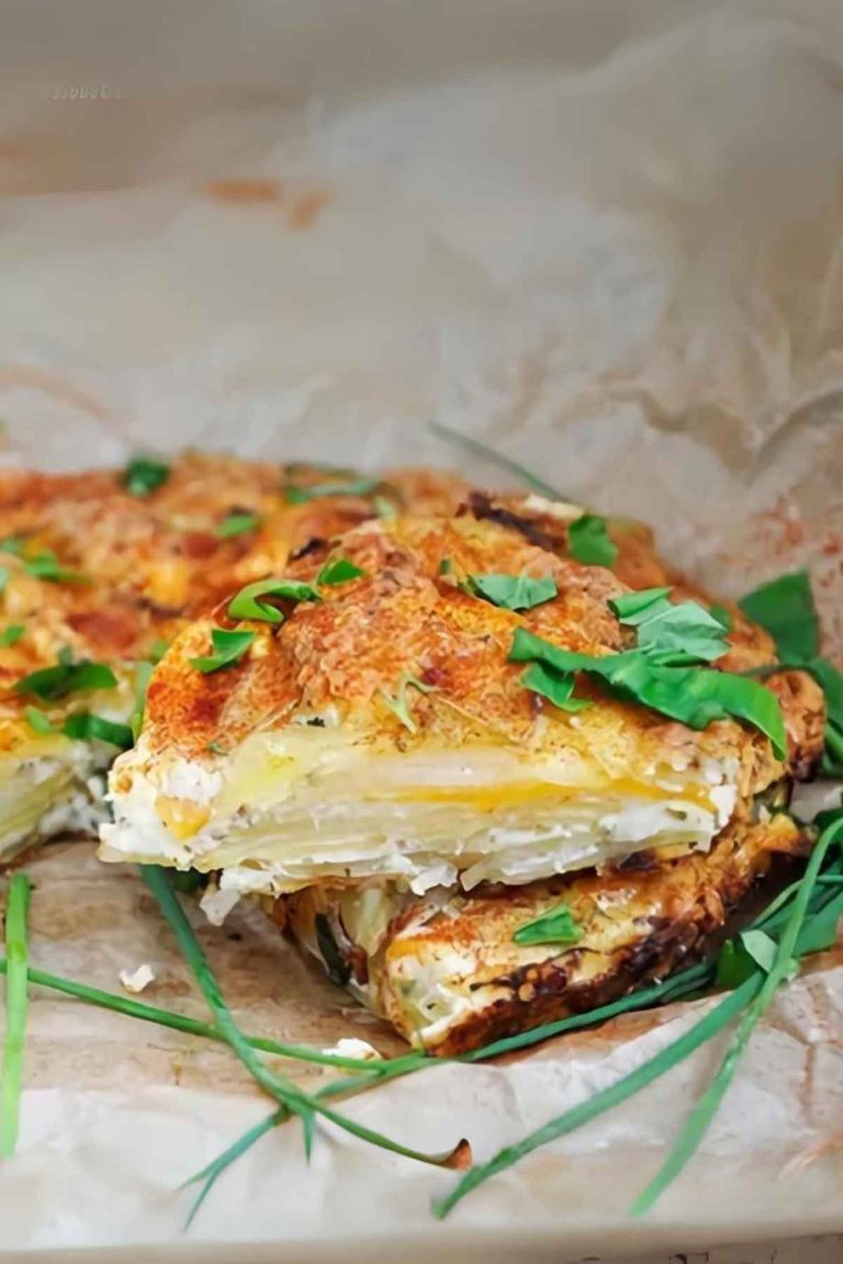 Potato Tart with Cheese