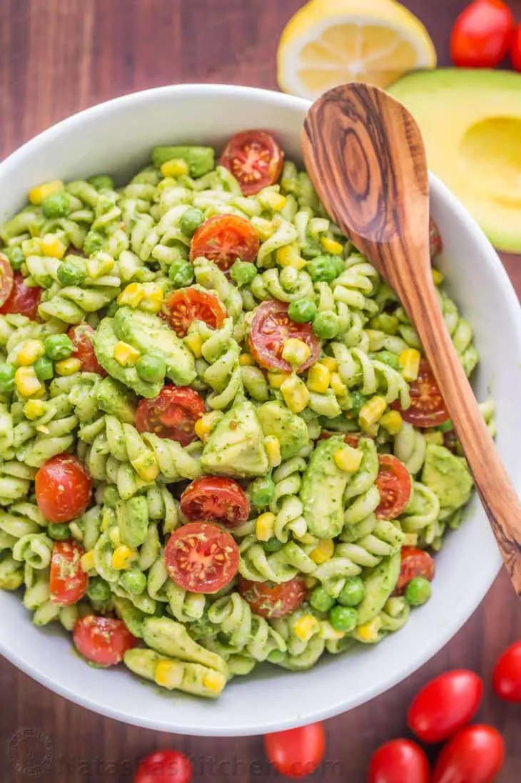 Creamy Avocado Pasta Salad