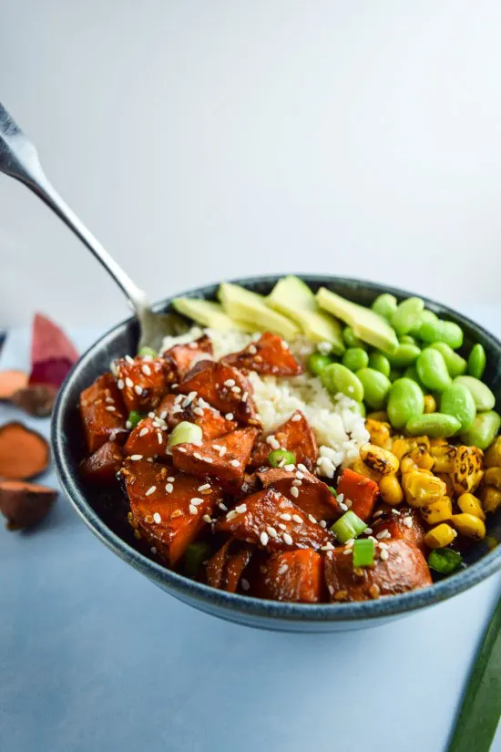 Teriyaki Cauliflower Rice Bowls