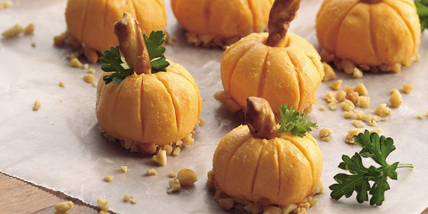 Cheese Pumpkin Vegetarian Halloween Recipess