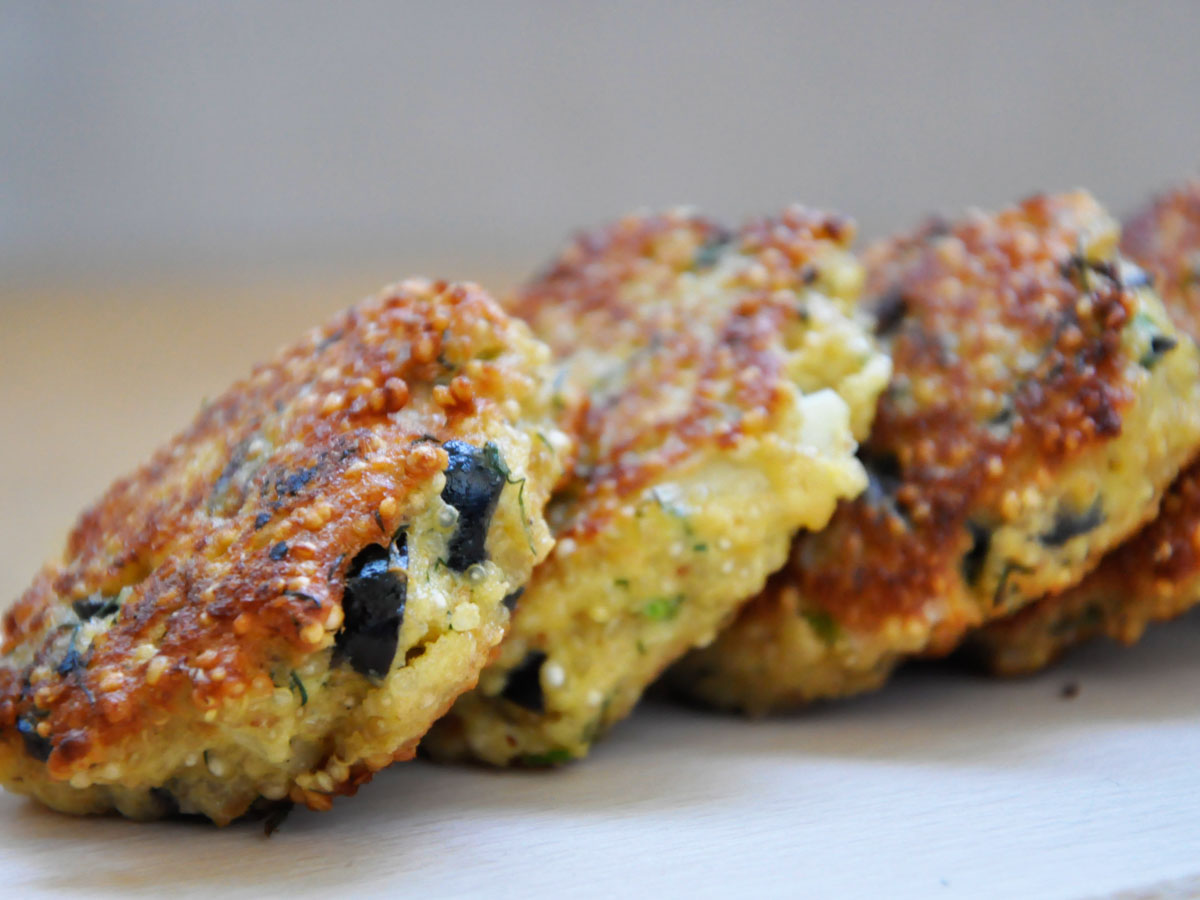 quinoa patties vegetarian recipe