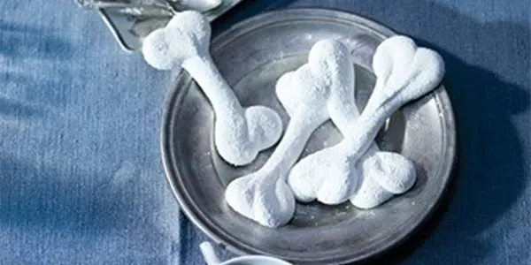 Marshmallow Bones Vegetarian Halloween Recipe