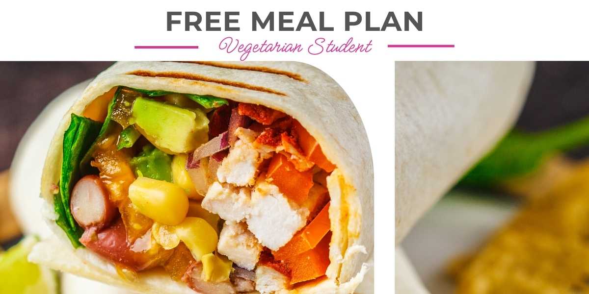 gourmandelle Vegetarian Students meal plan featured