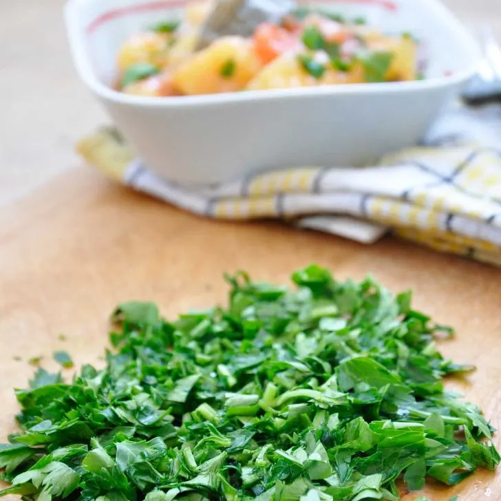 Potato and Carrot Stew with Tarragon recipe