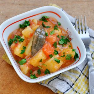 Potato and Carrot Stew with Tarragon