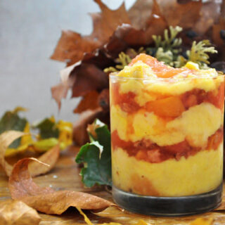 Budinca de gutui cu stafide Autumn Quince Pudding with Raisins Dessert