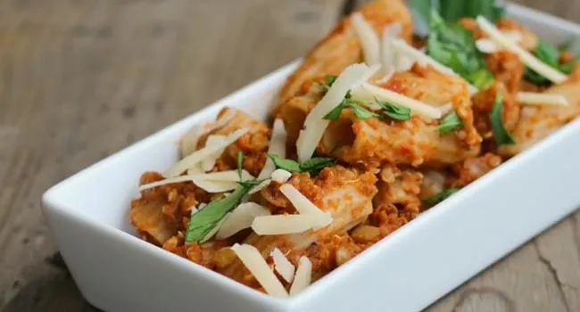 Vegan Bolognese with lentils and quinoa Vegetarian Valentine's Day Dinner Recipes