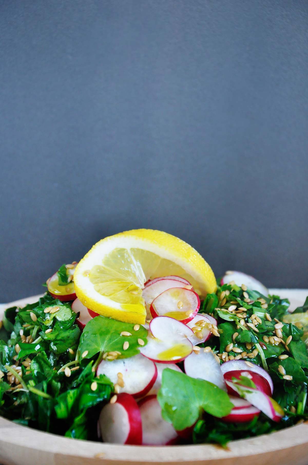 green spring detox salad