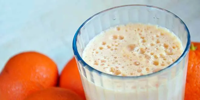 Citrus Cashew Milk Lapte de caju cu citrice raw vegan