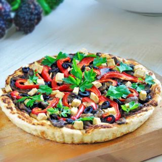 Gluten-Free Tart with Mushrooms Recipe Tarta fara gluten ciuperci legume reteta vegana de post