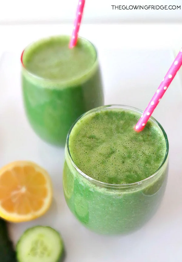 Bikini ready green detox smoothie