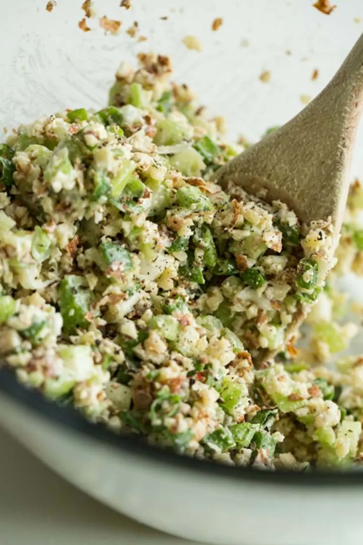 Easy Flaked Almond "Tuna" Salad 