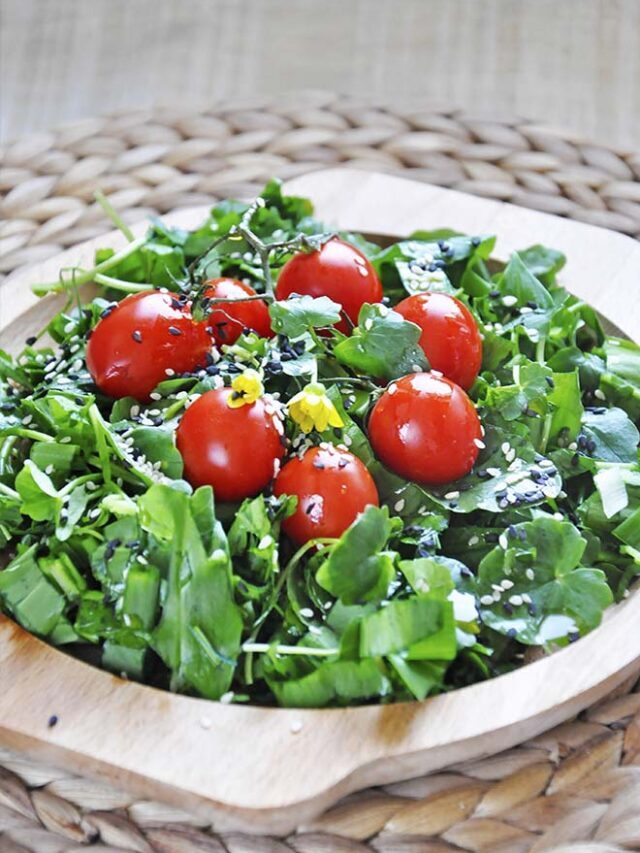 How to Make Spring Salad with Watercress