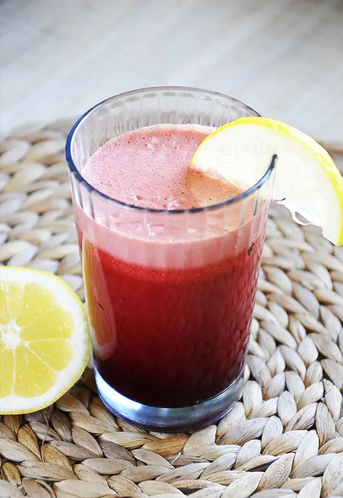 Ginger Beet Lemonade 