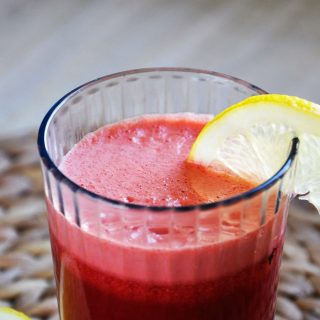 Ginger Beet Lemonade limonada sfecla