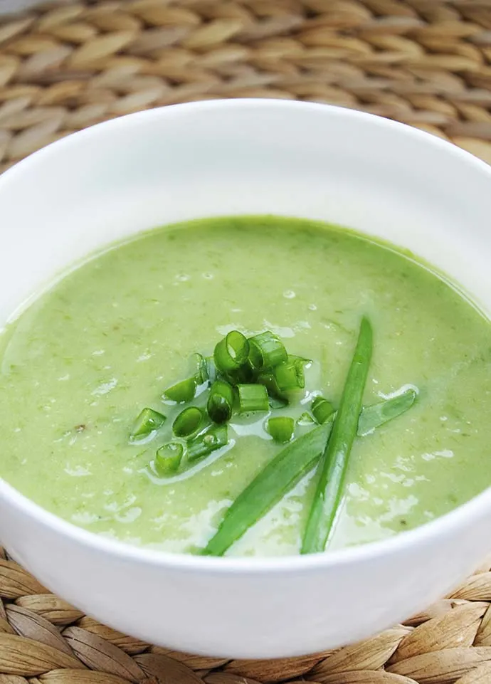 spring onion soup