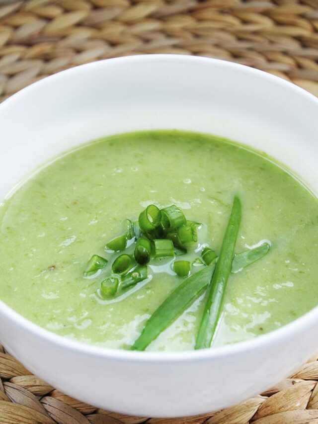 How to Make Soup with Spring Onions Gourmandelle Vegetarian Blog