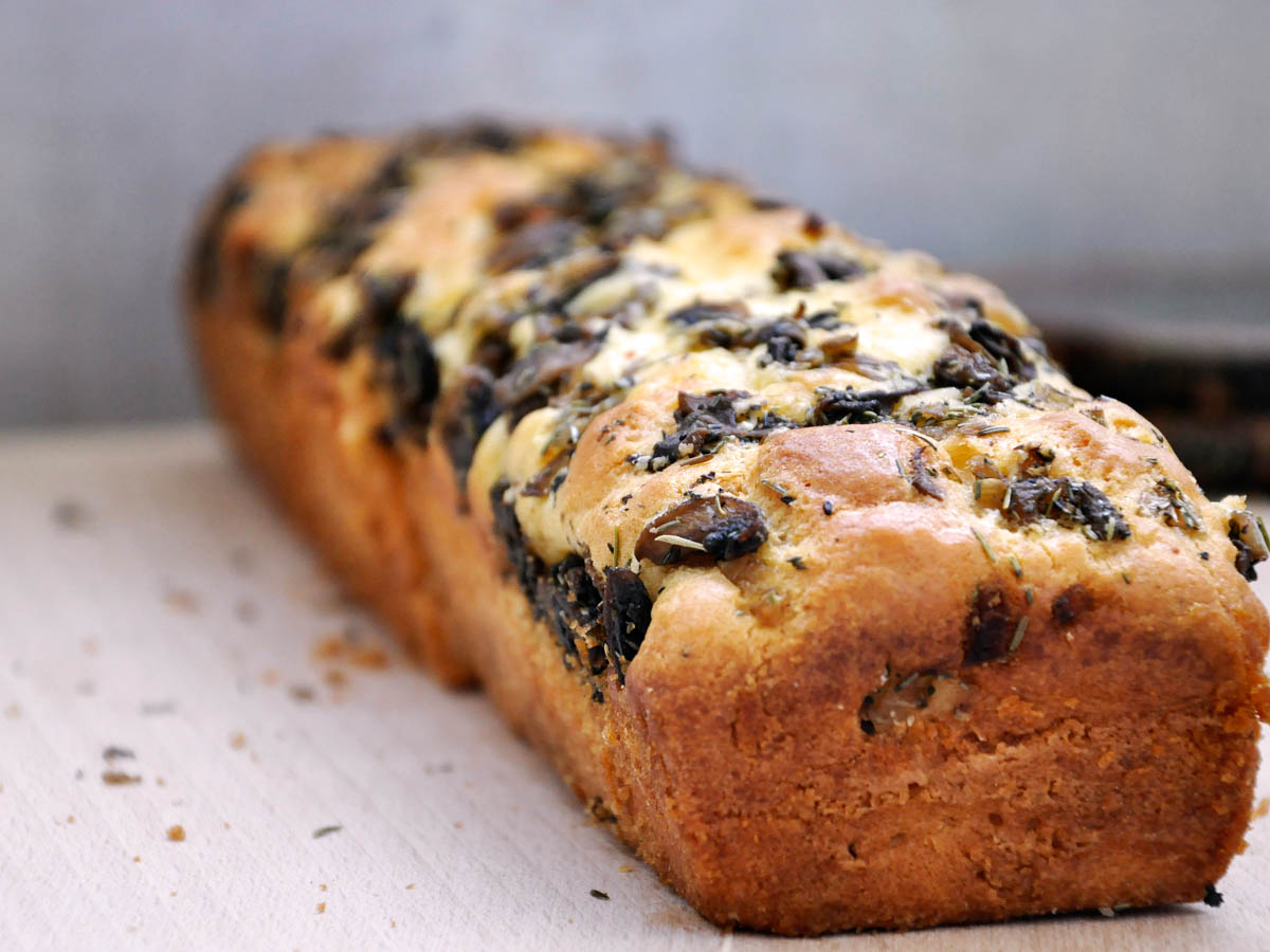 how to make a gluten-free mushroom bread