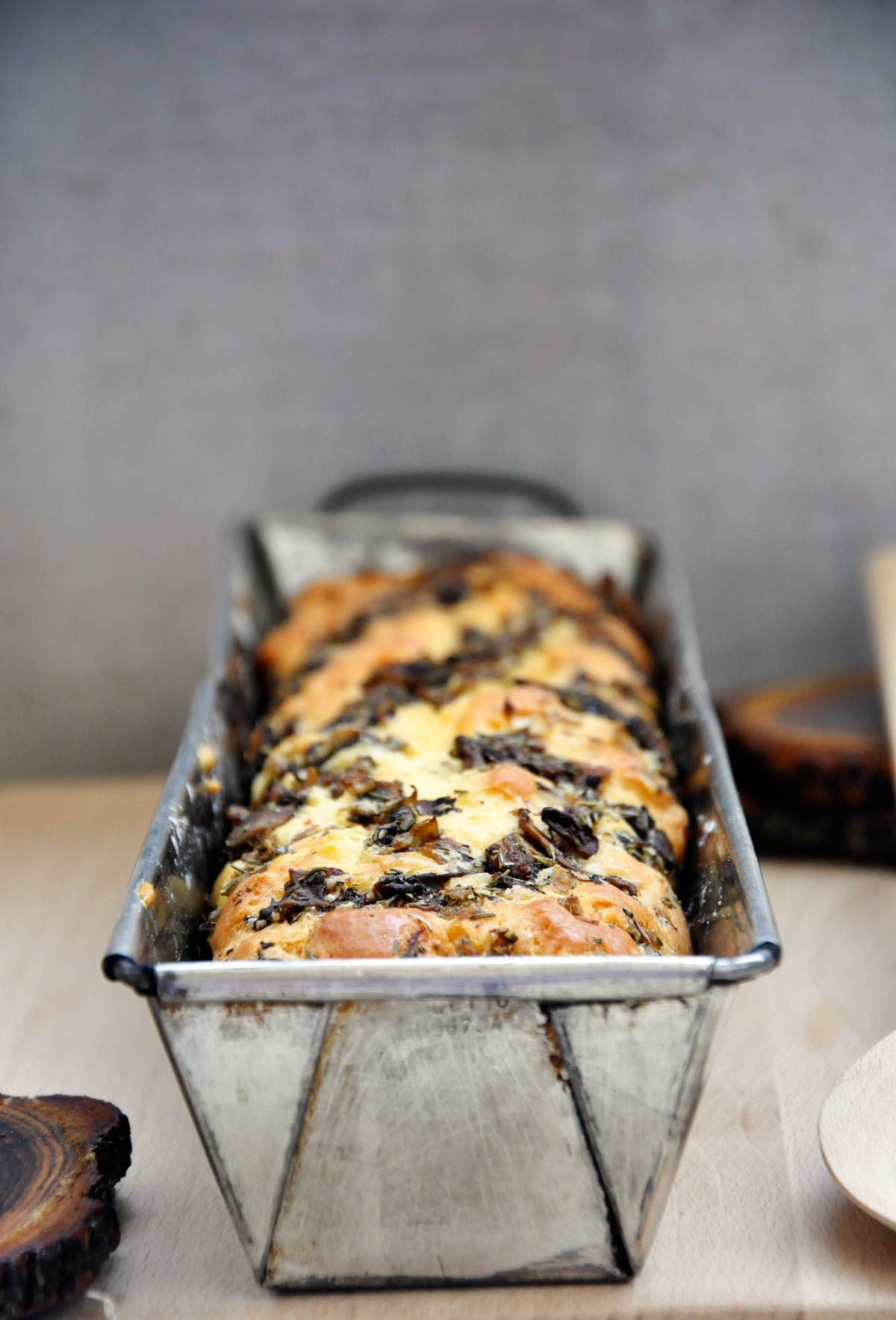 Gluten-Free Mushroom Bread Wine Thyme