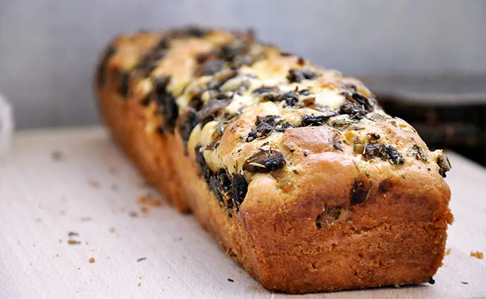 Gluten-Free Mushroom Bread Wine Thyme