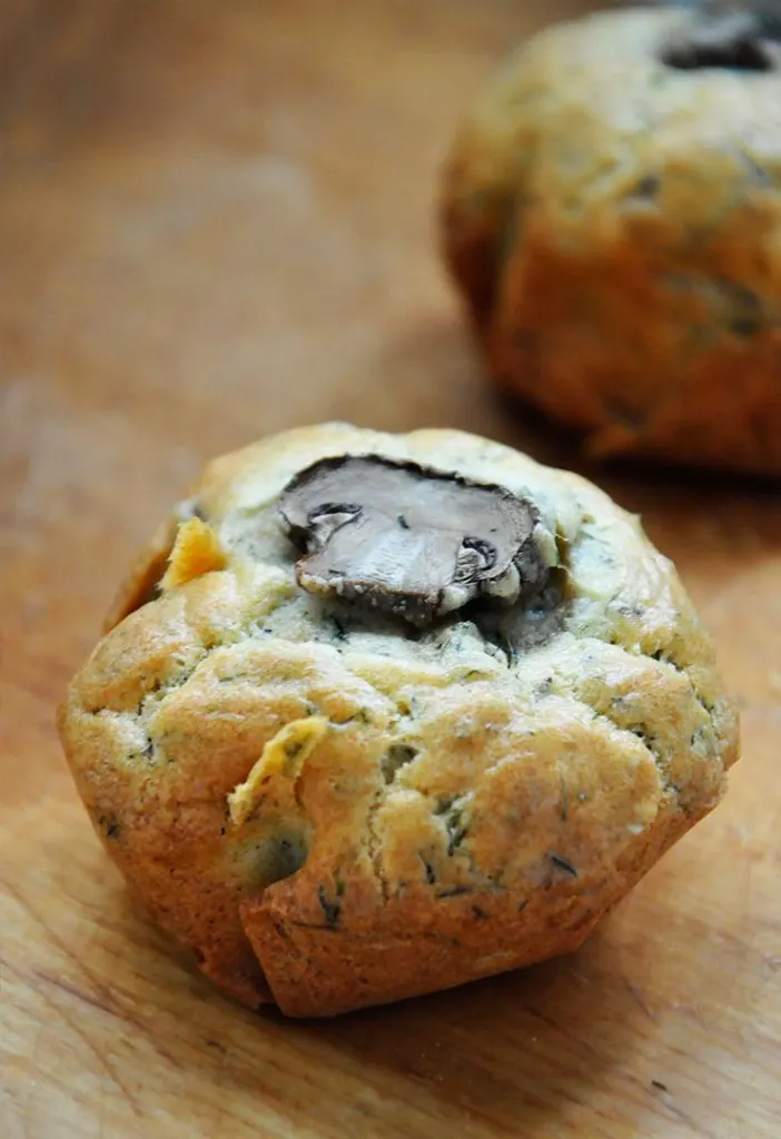Gluten-Free Savory Muffins with Mushrooms