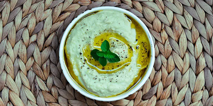 Avocado Hummus Humus cu avocado