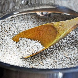 How to make gomasio sesame salt macrobiotic recipe