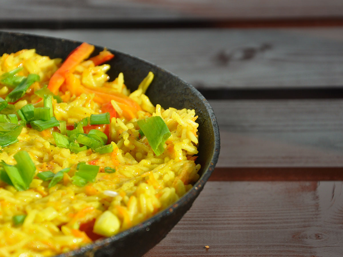 vegan Curry Coconut Thai Rice