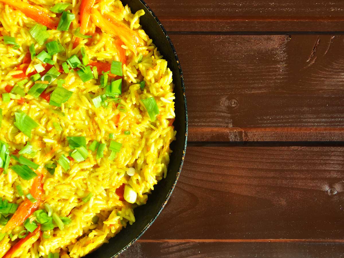 Curry Coconut Thai Rice recipe