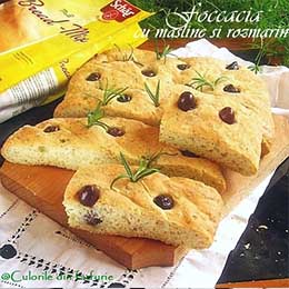 0 foccacia cu masline si rozmarin