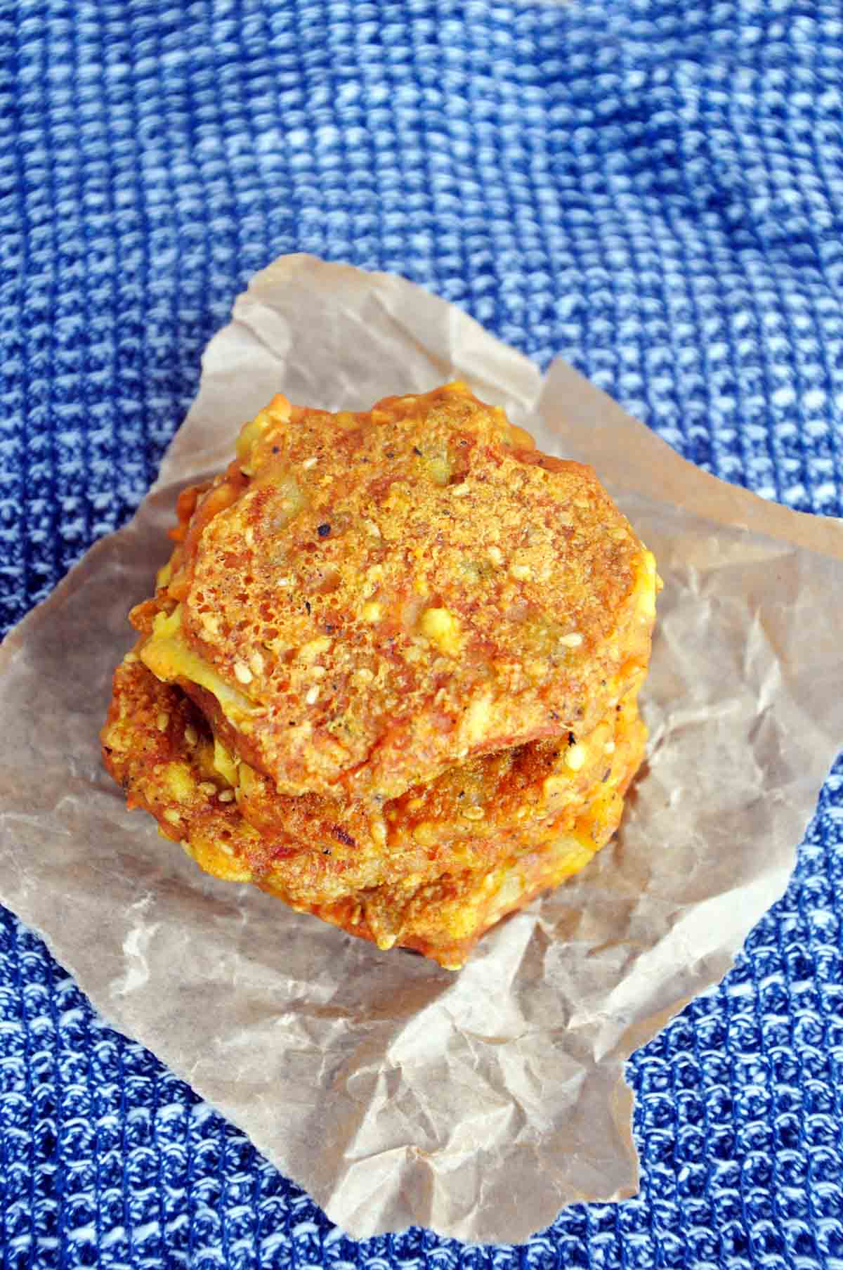 how to make yellow split pea patties