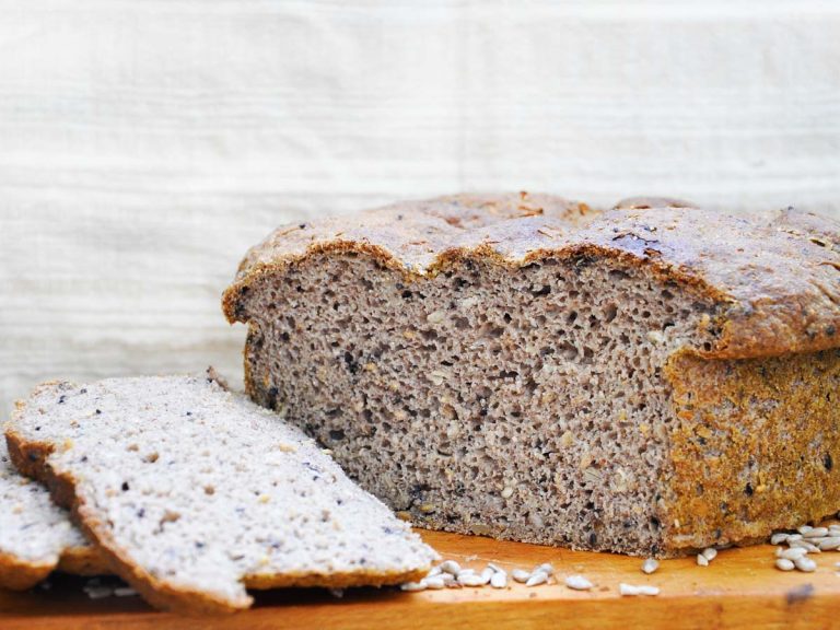 Gluten-Free Rustic Bread Paine rustica fara gluten cu seminte reteta