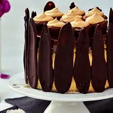Tort fara gluten cu-ciocolata-portocale