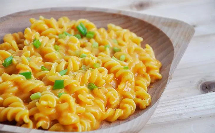 Vegan Nacho Cheese Pasta