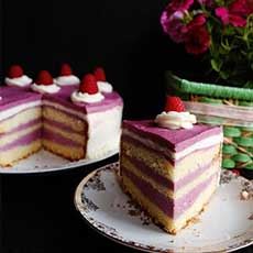 tort fara gluten zmeura