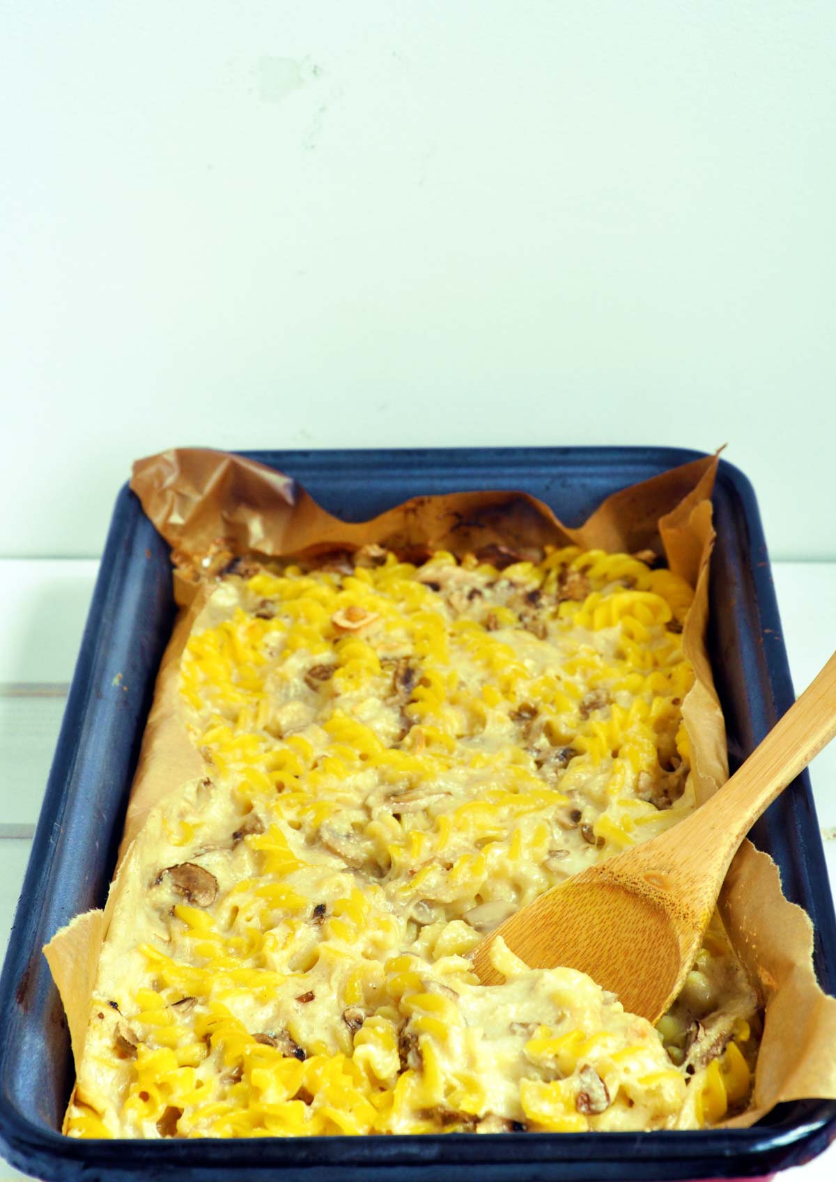 vegan cheesy pasta casserole recipe