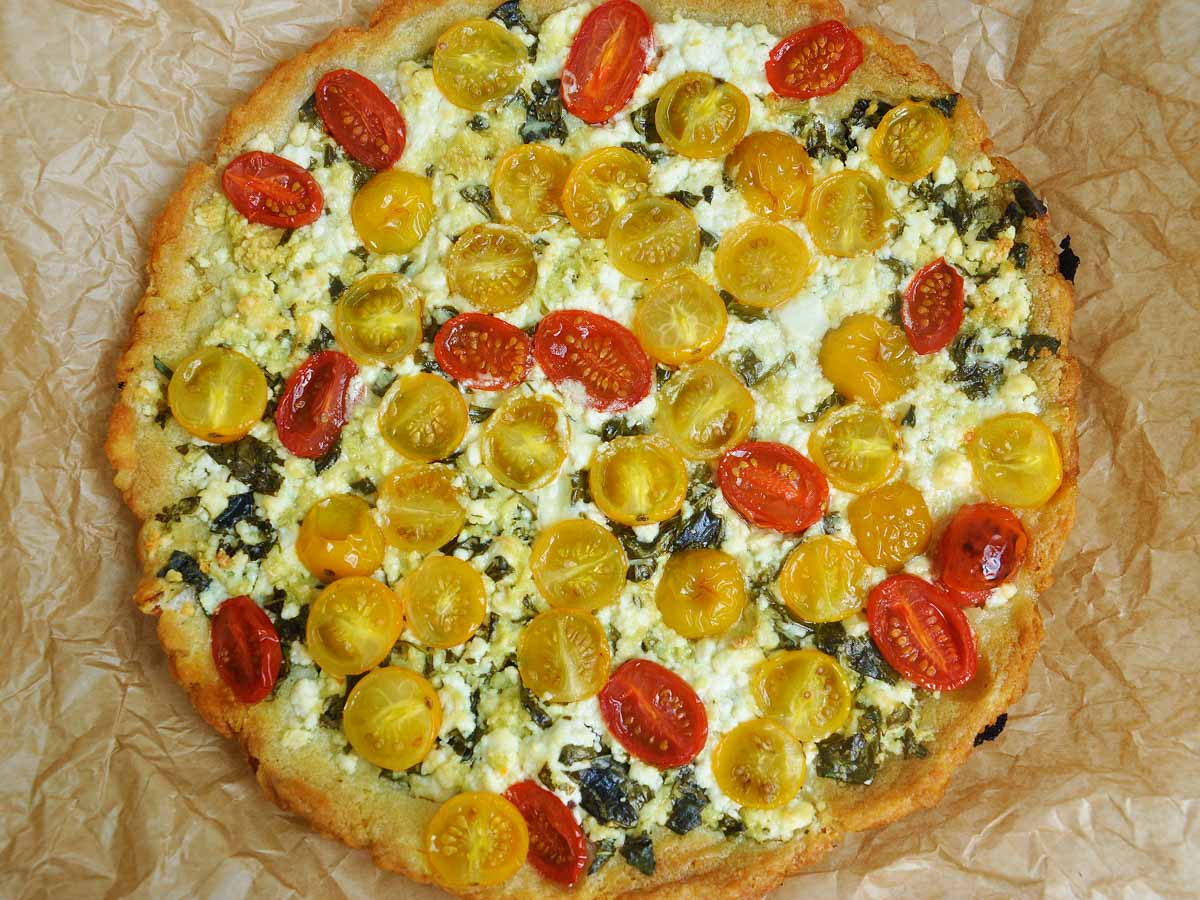 vegan tomato tart recipe