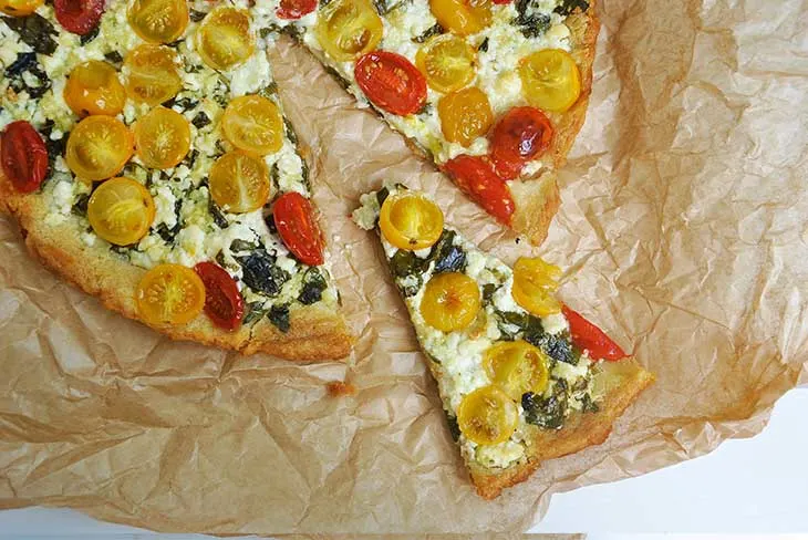 vegan tomato tart