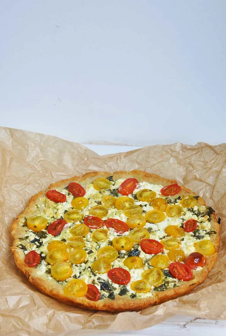 vegan tomato tart