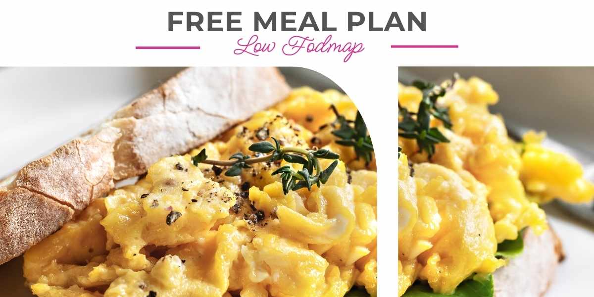 Gourmandelle Free Vegetarian Low Fodmap Meal Plan featured