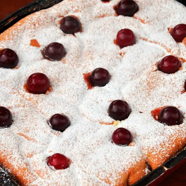 gluten free sour cherry cake prajitura fara gluten cu visine