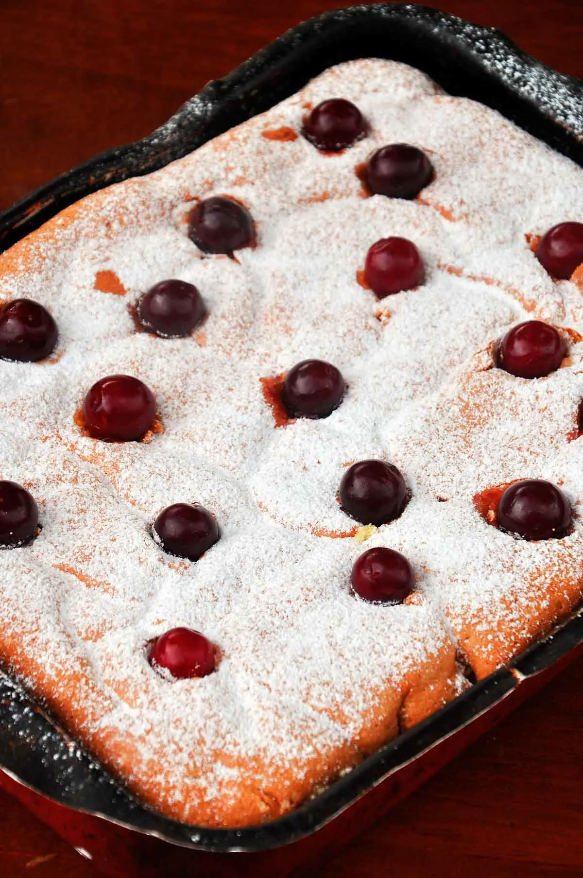 gluten free sour cherry cake 